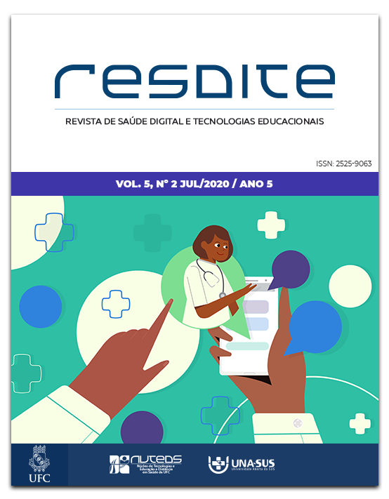 					Visualizar v. 5 n. 2 (2020): Revista de Saúde Digital e Tecnologias Educacionais
				