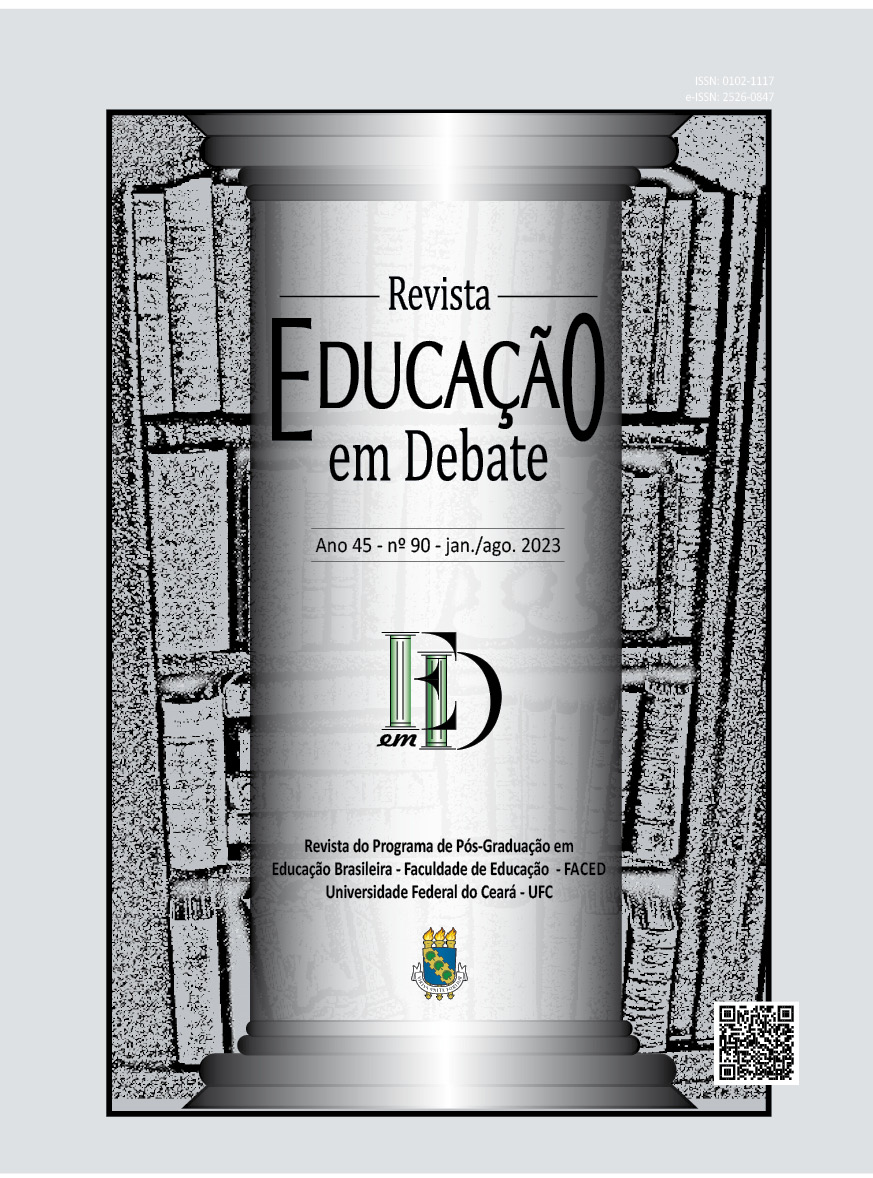 					Visualizar v. 45 n. 90 (2023): Revista Educação em Debate - Fluxo Contínuo
				