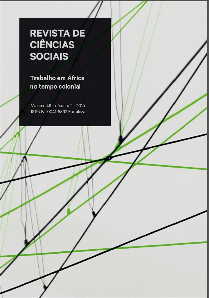 Ícone ilustrativo de capa da Revista de Ciências Sociais (RCS)