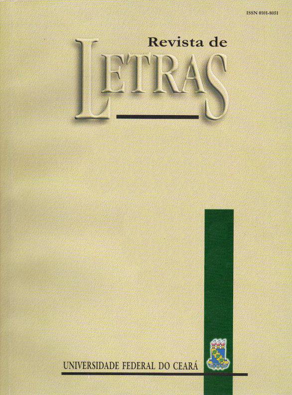 					Visualizar v. 1 n. 20 (1998): REVISTA DE LETRAS V. 1, N. 20 (1998)
				